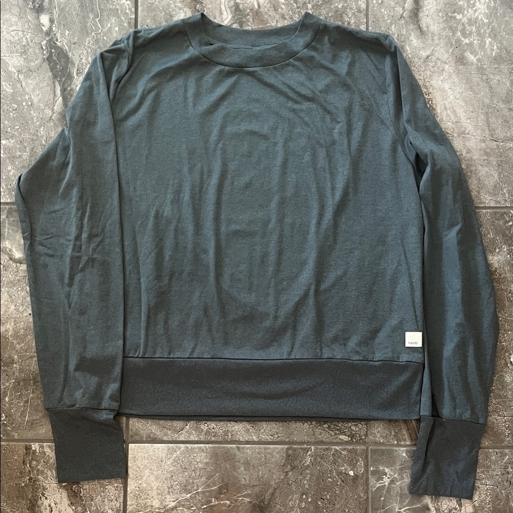 Vuori teal halo long Sleeve Tee